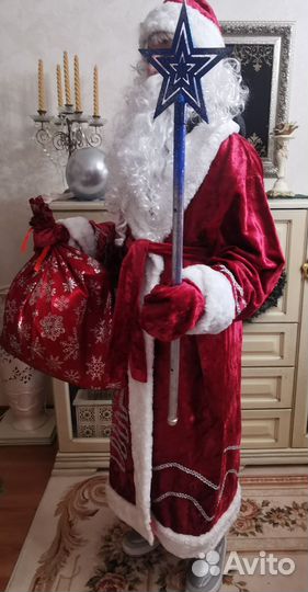 Прокат Костюмов Деда Мороза и Снегурочки