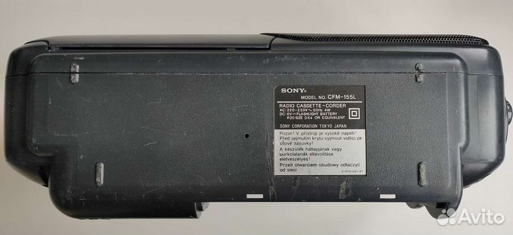 Кассетная магнитола Sony CFM-155L
