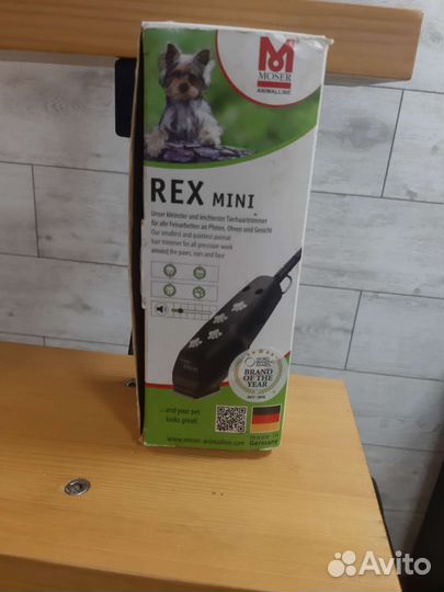 Машинка для стрижки животных moser Rex Mini