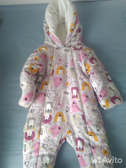 Комбинезон утепленный для девочки