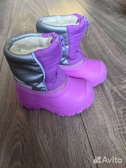 Сапоги утепленные 22р