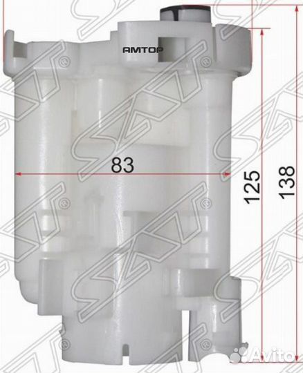 SAT ST-23300-21010 Фильтр топливный погружной toyo