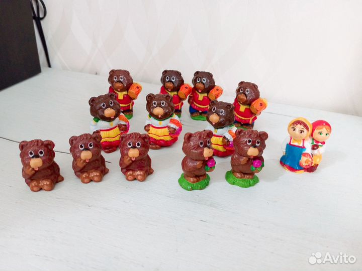 Фигурки из киндер сюрприза