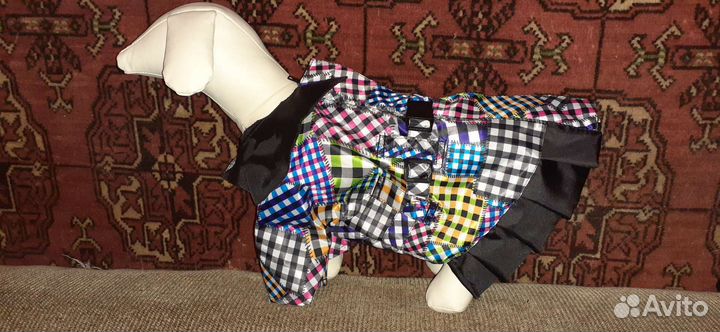 Куртка Дождевик для маленькой собаки