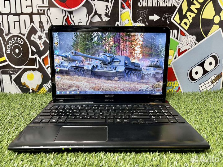 Быстрый надёжный ноутбук Sony i5+SSD