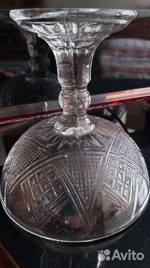 Ваза на ножке креманка сахарница