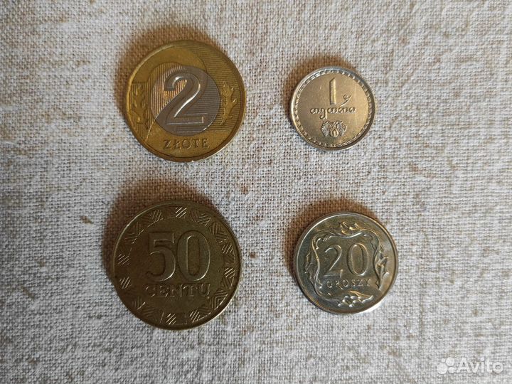 Монеты разных стран