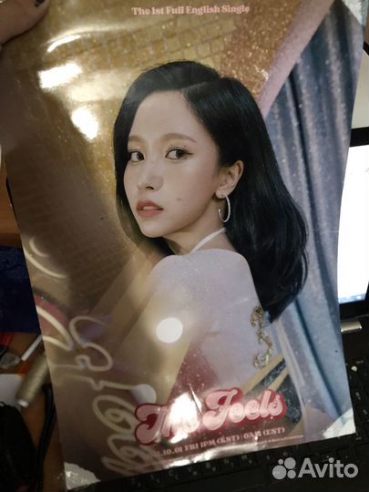 Плакат кпоп твайс мина