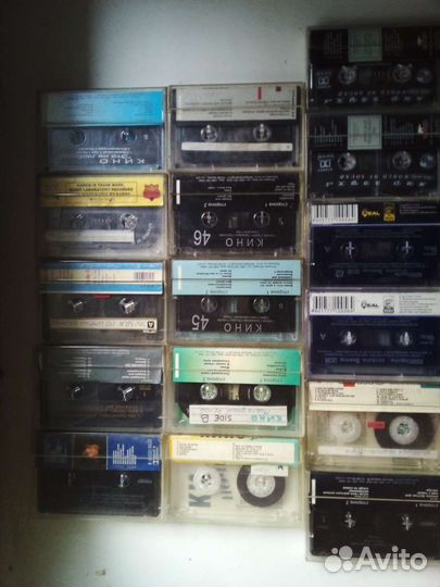 Аудиокассеты В. Цой 