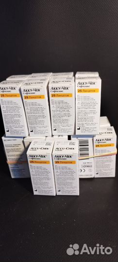 Ланцеты акку чек accu check