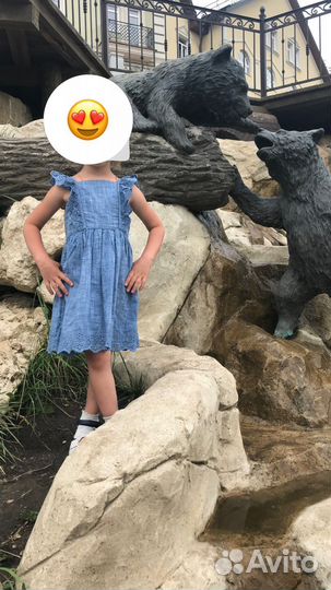 Платье для девочки mothercare