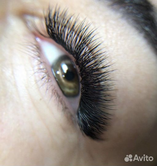 Наращивание ресниц любой объём