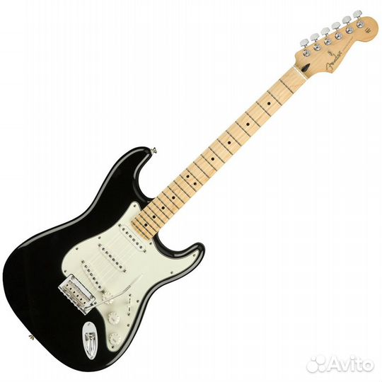 Fender player strat MN BLK электрогитара (Мекс)