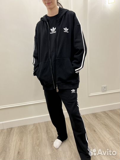 Зип худи adidas x balenciaga