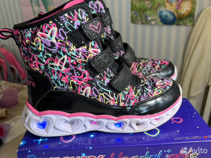 Scechers ботинки утепленные 36