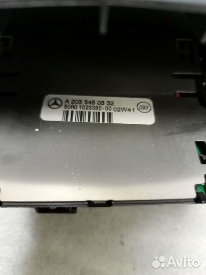 Дисплей парктроника A2035450332