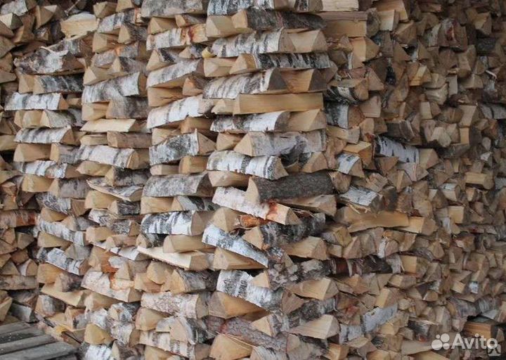 Дрова березовые колотые