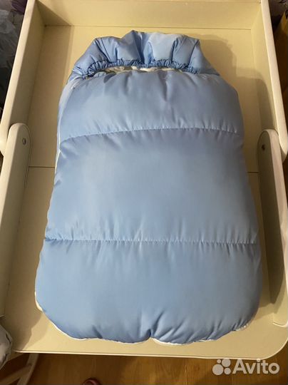 Зимний конверт в коляску