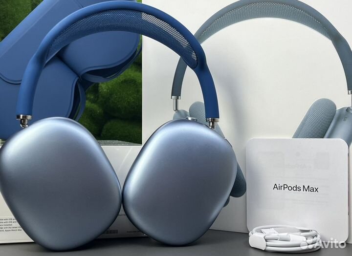 Airpods Max Sky Blue (новые + гарантия )