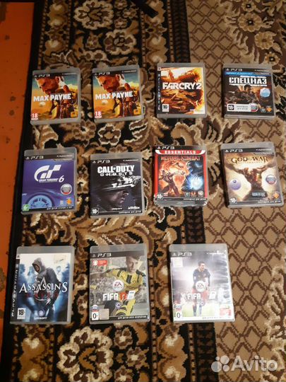 Игры на Sony playstation 3