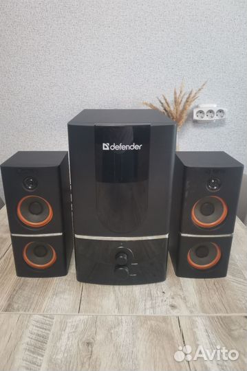 Колонки 2.1 Defender Avante X40 (общая мощь 41Вт)