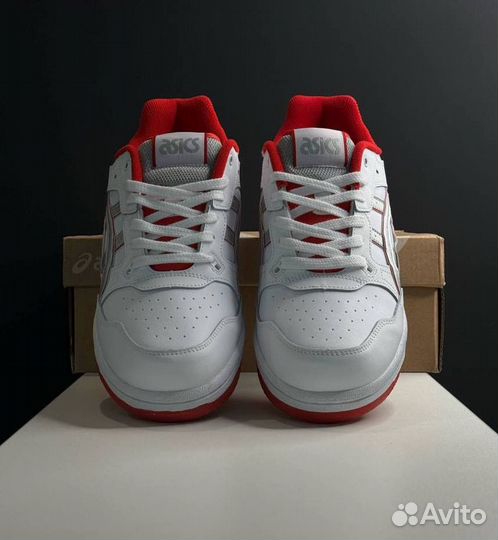 Asics ex89 'white classic red'