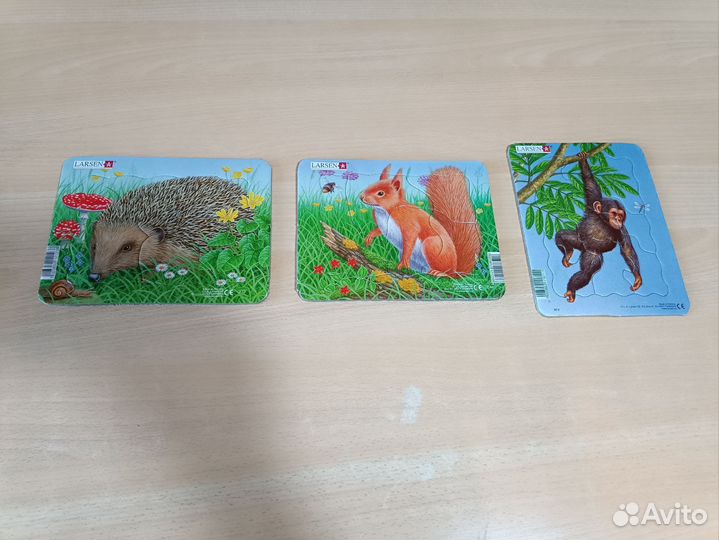 Пазлы larsen для малышей