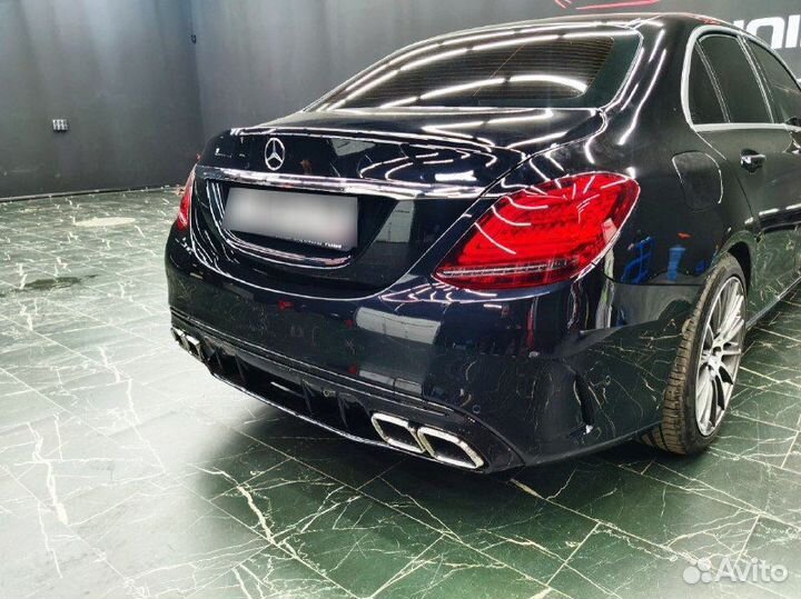 Комплект заднего обвеса с 6.3 AMG стиль 2019+