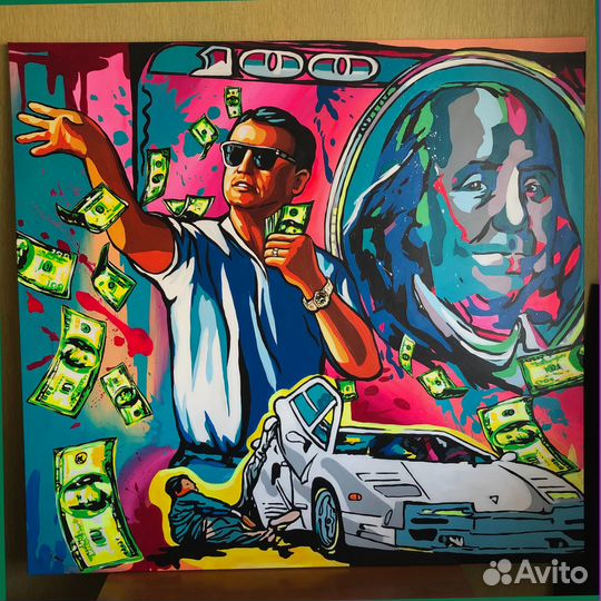 Картины маслом на заказ персональный эскиз