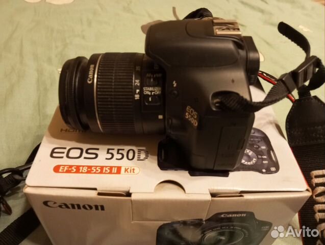 Зеркальный фотоаппарат canon eos 550d объявление продам