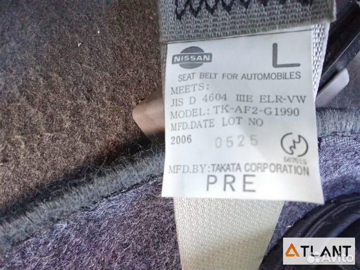 Ступица передняя левая nissan note