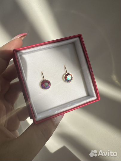 Серьги из медицинского сплава