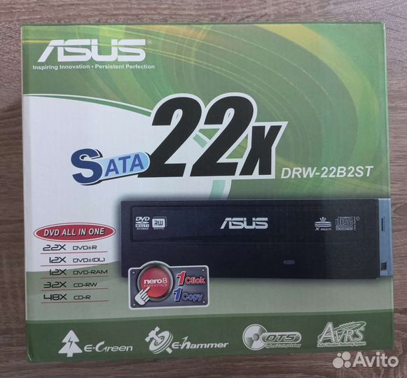 Оптический привод asus DRW-22B2ST