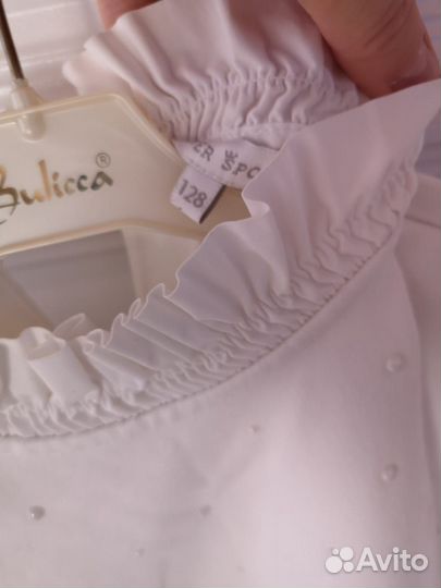 Блуза школьная 128