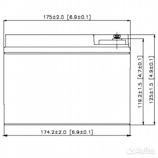 Акб для ибп CSB GP 12260