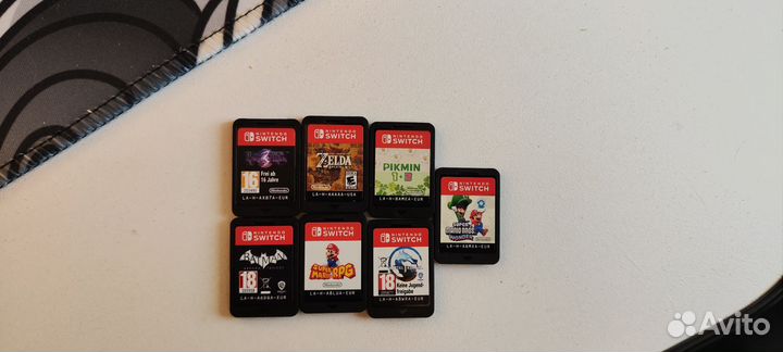Игры для nintendo switch катриджи