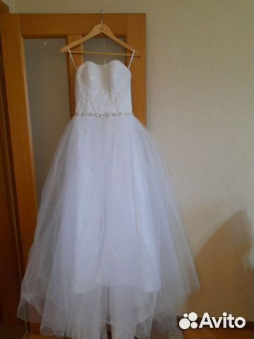 Платье свадебное новое размер 42-44