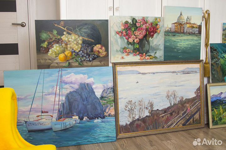 Масло/холст, 