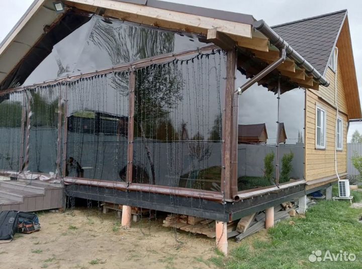 Мягкие окна морозостойкие