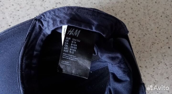 Кепки, панамы детские h&m