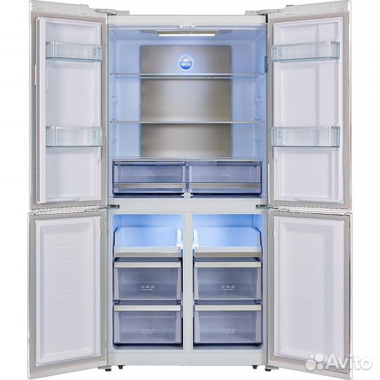 Новый холодильник hiberg RFQ-555DX nfgw inverter