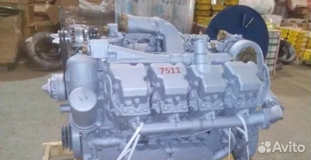 Двигатель ямз7511 с индивидуальными головами