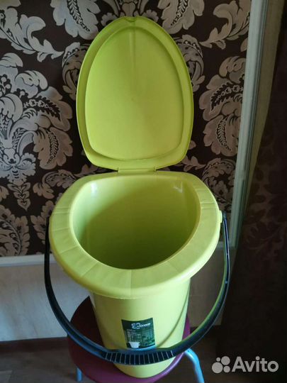 Туалетное ведро 17л