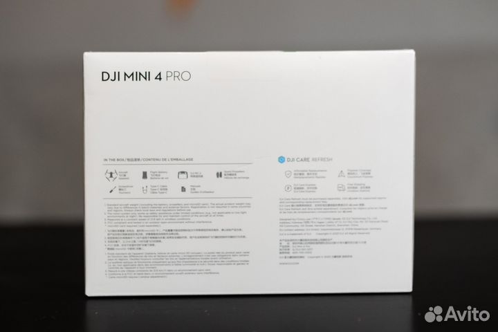 Новый квадрокоптер DJI Mini 4 Pro пульт с экраном