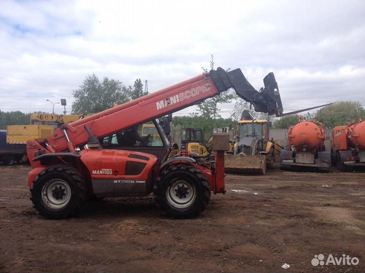 Аренда телескопического погрузчика JCB Manitou