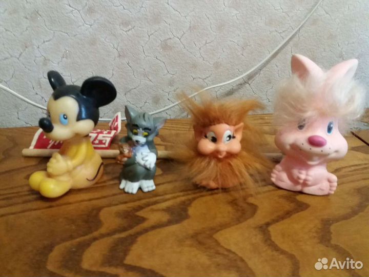 Резиновые и др. игрушки СССР