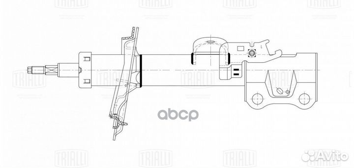 Амортизатор для а/м Geely Atlas (16) 1.8i/2. A