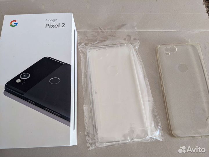 Pixel 2 чехол новый и кробка
