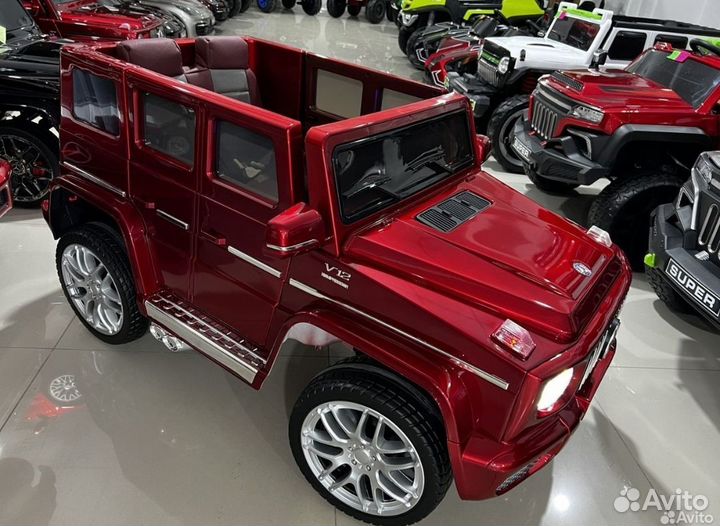 Большой Детский электромобиль Геленваген Лицензия