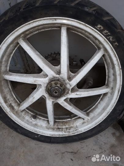 Маятник консольный в сборе с колесом для Honda 400